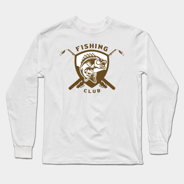 American Fishing Club Long Sleeve T-Shirt by SAE